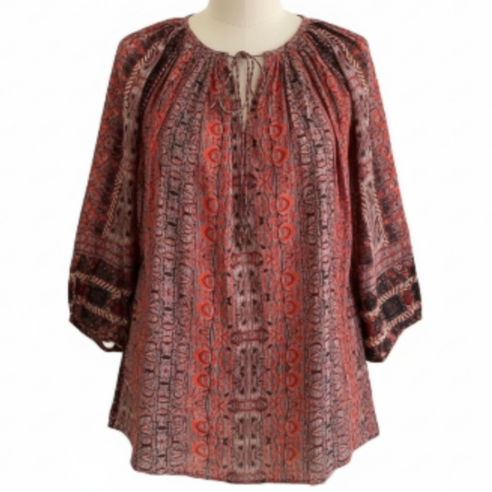 Anthropologie BHANUNI by JYOTI Bohemian Aleksa Boho Tunic - Picture 6 of 11